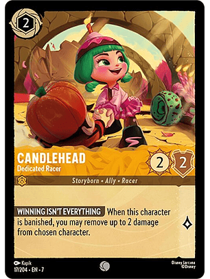 Candlehead - Dedicated Racer - 17/204 - Common - 7 