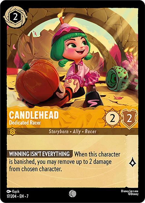 Candlehead - Dedicated Racer - 17/204 - Common - 7 