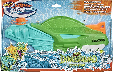  Nerf Super Soaker: Dinosquad Dinosoak Lanzador De Agua 