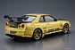 Aoshima Model Kits: Nissan - Topsecret Bnr34 Skyline Gt R 02 Escala 1/24  - Miniatura 2