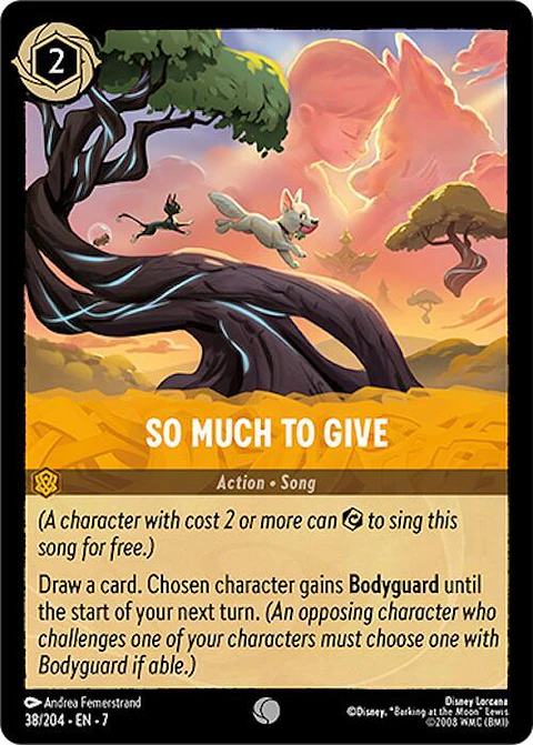 So Much to Give - 38/204 - Common - 7 