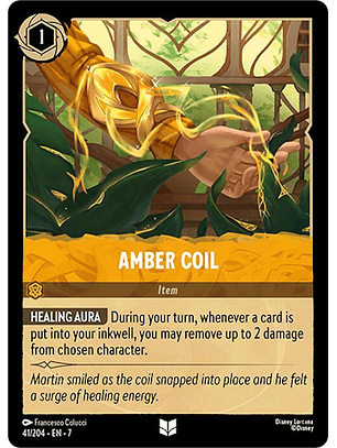 Amber Coil - 41/204 - Uncommon - 7 