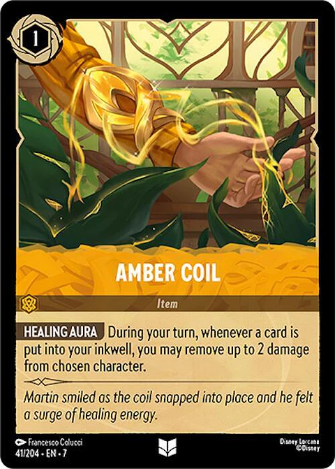 Amber Coil - 41/204 - Uncommon - 7 