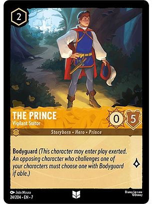 The Prince - Vigilant Suitor - 24/204 - Uncommon - 7 