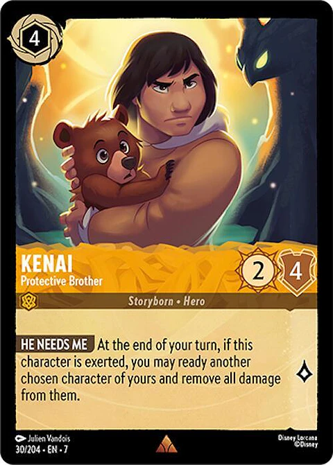 Kenai - Protective Brother - 30/204 - Rare - 7