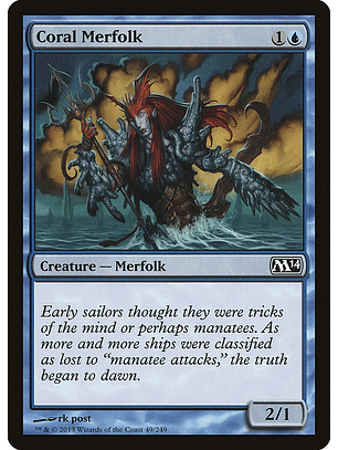 Coral merfolk - M14 - C