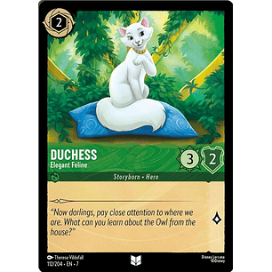 Duchess - Elegant Feline - 112/204 - Uncommon - 7