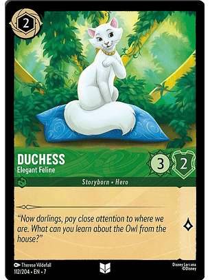 Duchess - Elegant Feline - 112/204 - Uncommon - 7