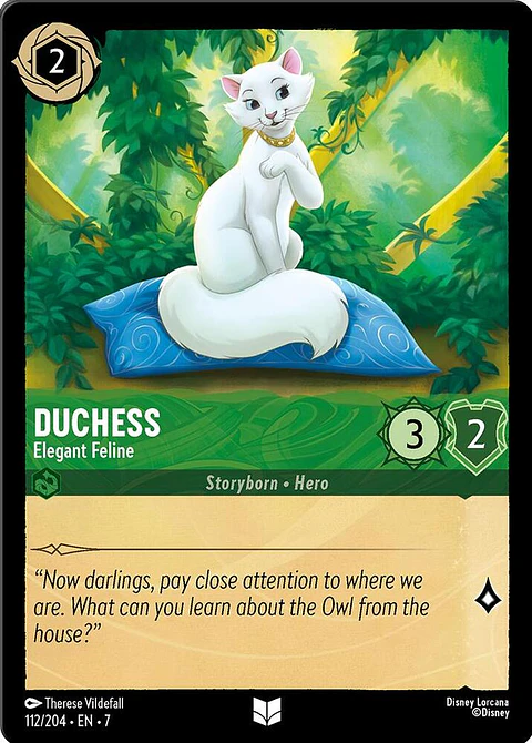 Duchess - Elegant Feline - 112/204 - Uncommon - 7