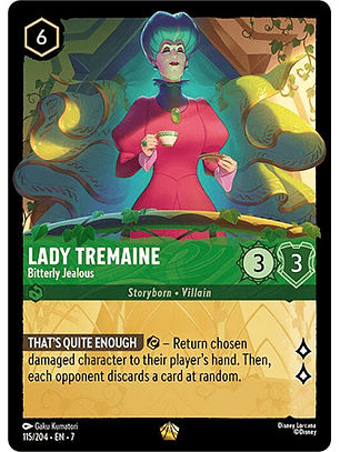 Lady Tremaine - Bitterly Jealous - 115/204 - Legendary - 7 