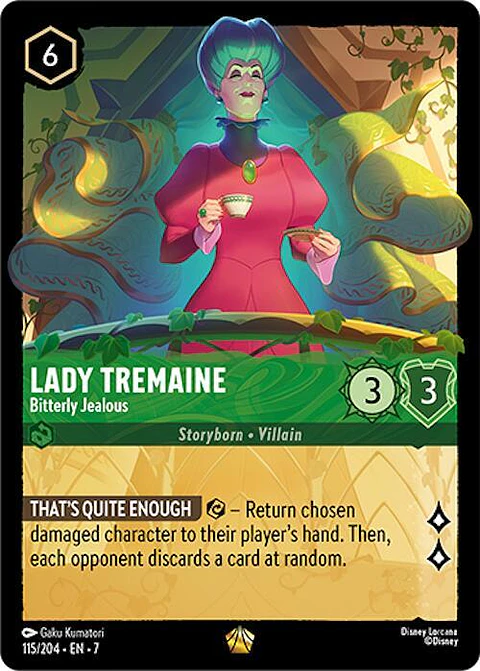 Lady Tremaine - Bitterly Jealous - 115/204 - Legendary - 7 