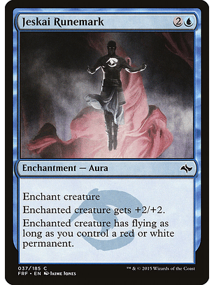 Jeskai runemark - FRF - C
