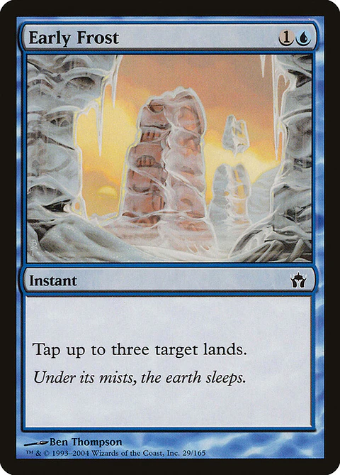 Early frost - 5DN - C