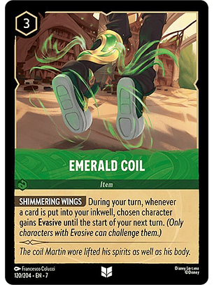 Emerald Coil - 120/204 - Uncommon - 7 
