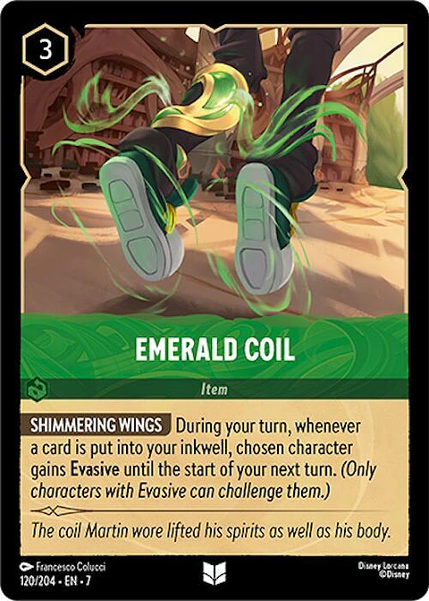 Emerald Coil - 120/204 - Uncommon - 7 