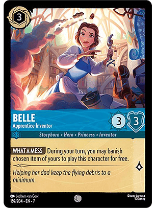 Belle - Apprentice Inventor - 159/204 - Common - 7 