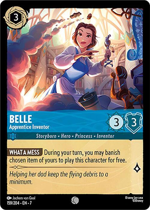 Belle - Apprentice Inventor - 159/204 - Common - 7 