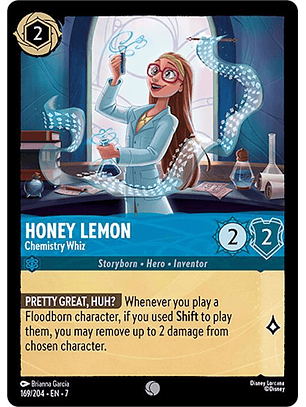 Honey Lemon - Chemistry Whiz - 169/204 - Common - 7 