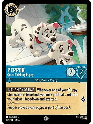 Pepper - Quick-Thinking Puppy - 167/204 - Common - 7