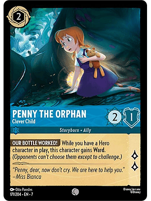 Penny the Orphan - Clever Child - 171/204 - Common - 7