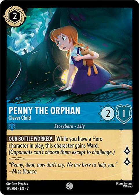 Penny the Orphan - Clever Child - 171/204 - Common - 7