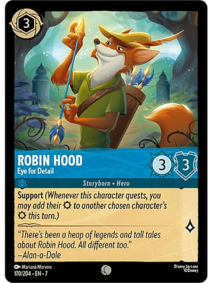 Robin Hood - Eye for Detail - 170/204 - Common - 7 