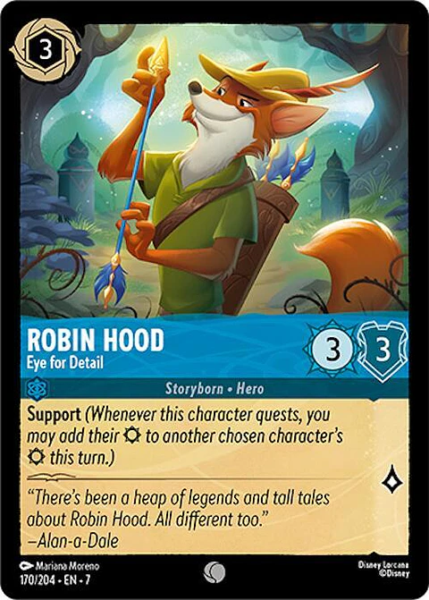 Robin Hood - Eye for Detail - 170/204 - Common - 7 