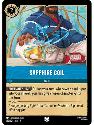 Sapphire Coil - 179/204 - Uncommon - 7 
