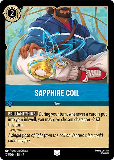Sapphire Coil - 179/204 - Uncommon - 7 