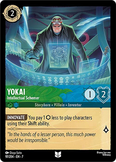 Yokai - Intellectual Schemer - 97/204 - Uncommon - 7 