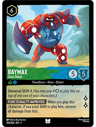 Baymax - Giant Robot - 104/204 - Uncommon - 7 
