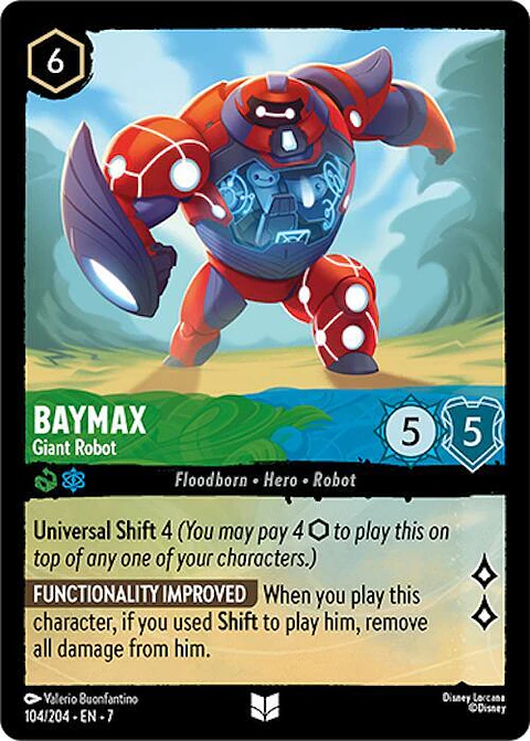 Baymax - Giant Robot - 104/204 - Uncommon - 7 