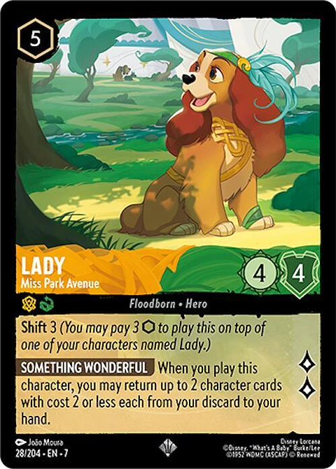 Lady - Miss Park Avenue - 28/204 - Super Rare - 7 