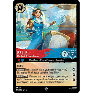 Belle - Mechanic Extraordinaire - 126/204 - Super Rare - 7 