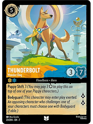 Thunderbolt - Wonder Dog - 23/204 - Uncommon - 7