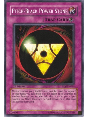 Pitch-Black Power Stone - SD6-EN034 - Common