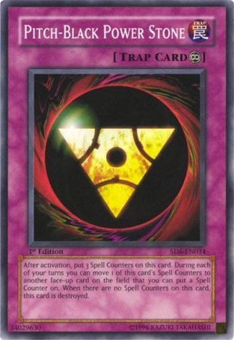Pitch-Black Power Stone - SD6-EN034 - Common