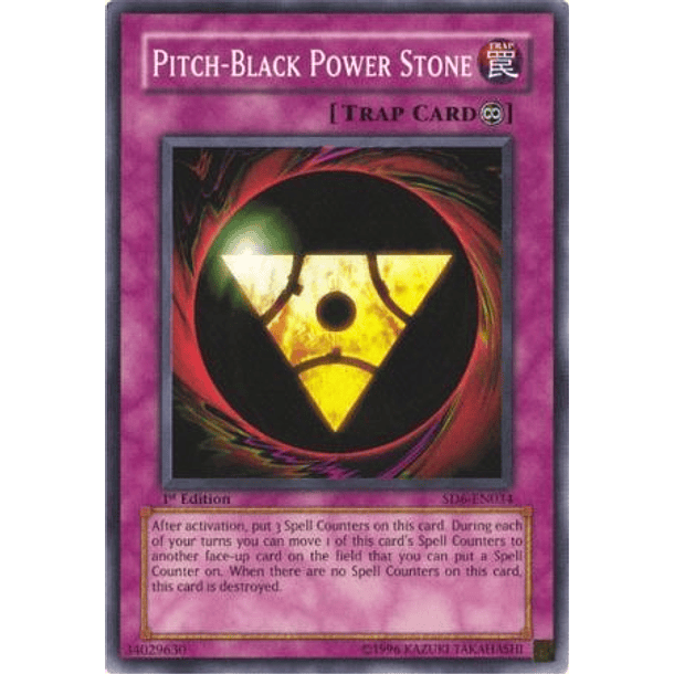 Pitch-Black Power Stone - SD6-EN034 - Common