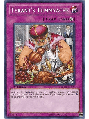Tyrant's Tummyache - GENF-EN077 - Common 