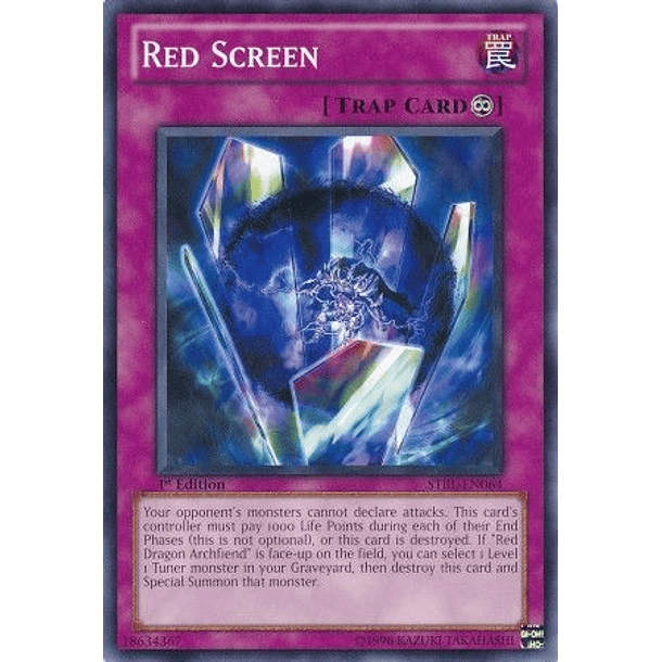 Red Screen - STBL-EN064 - Common 