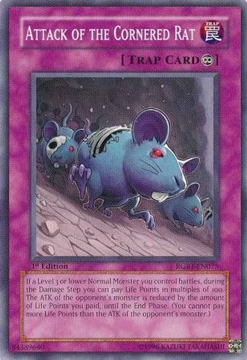 Attack of the Cornered Rat - RGBT-EN075 - Common