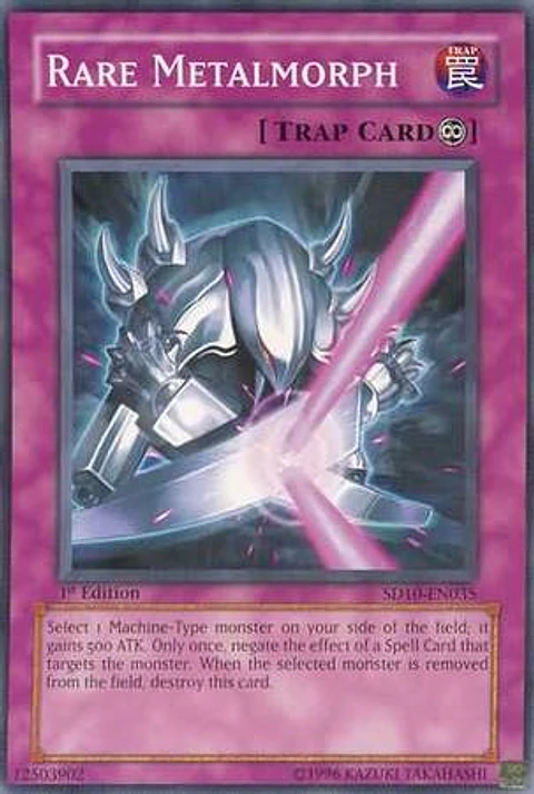Rare Metalmorph - SD10-EN035 - Common