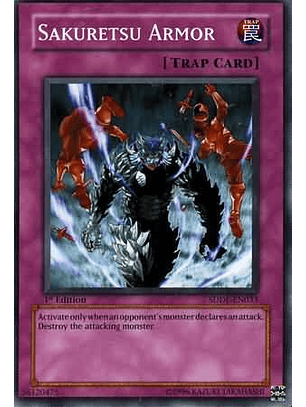 Sakuretsu Armor - SDDE-EN033 - Common