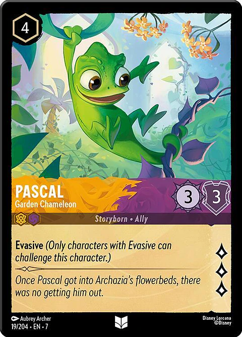 Pascal - Garden Chameleon - 19/204 - Uncommon - 7