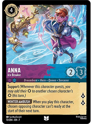 Anna - Ice Breaker - 72/204 - Uncommon - 7 