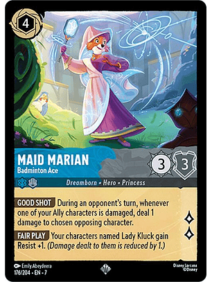 Maid Marian - Badminton Ace - 176/204 - Super Rare - 7 