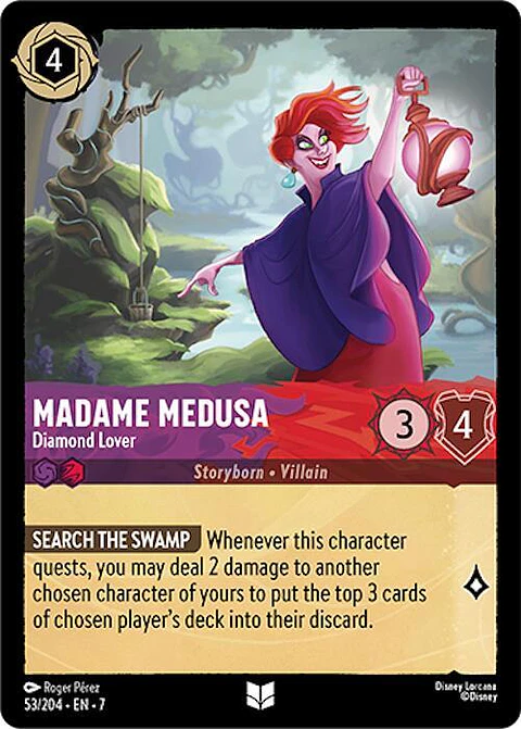 Madame Medusa - Diamond Lover - 53/204 - Uncommon - 7 