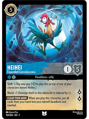 Heihei - Expanded Consciousness - 163/204 - Uncommon - 7 