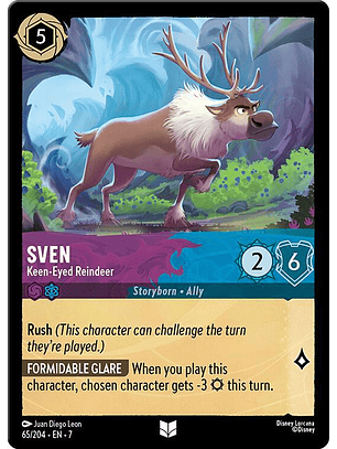 Sven - Keen-Eyed Reindeer - 65/204 - Uncommon - 7 