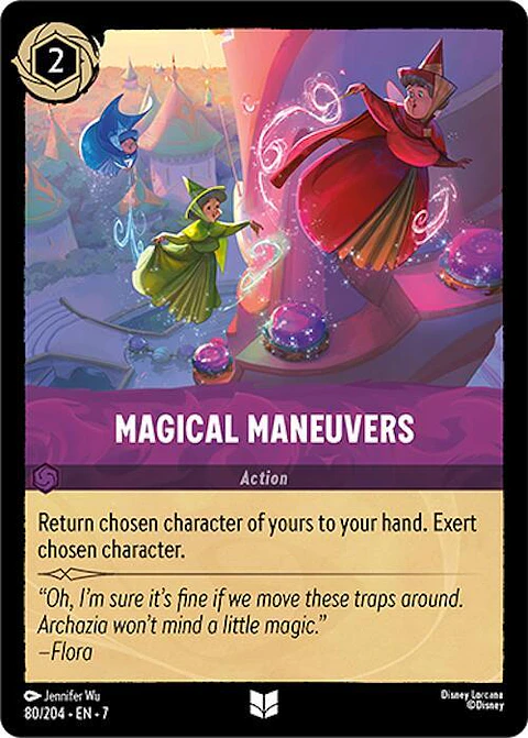 Magical Maneuvers - 80/204 - Uncommon - 7 